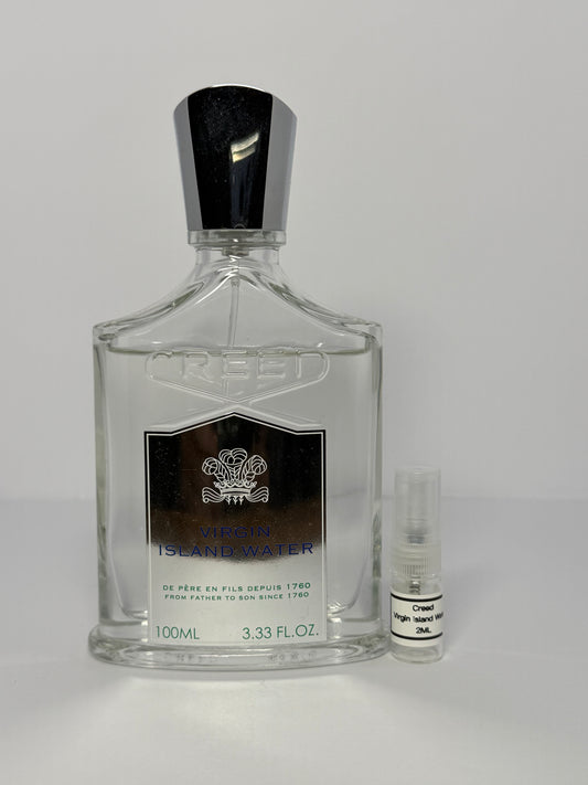 Creed Virgin Island Water Sample