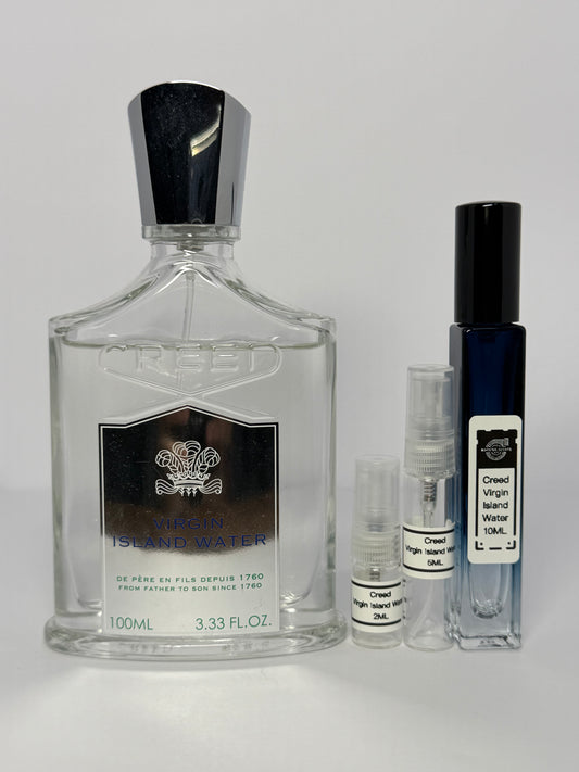 Creed Virgin Island Water Sample